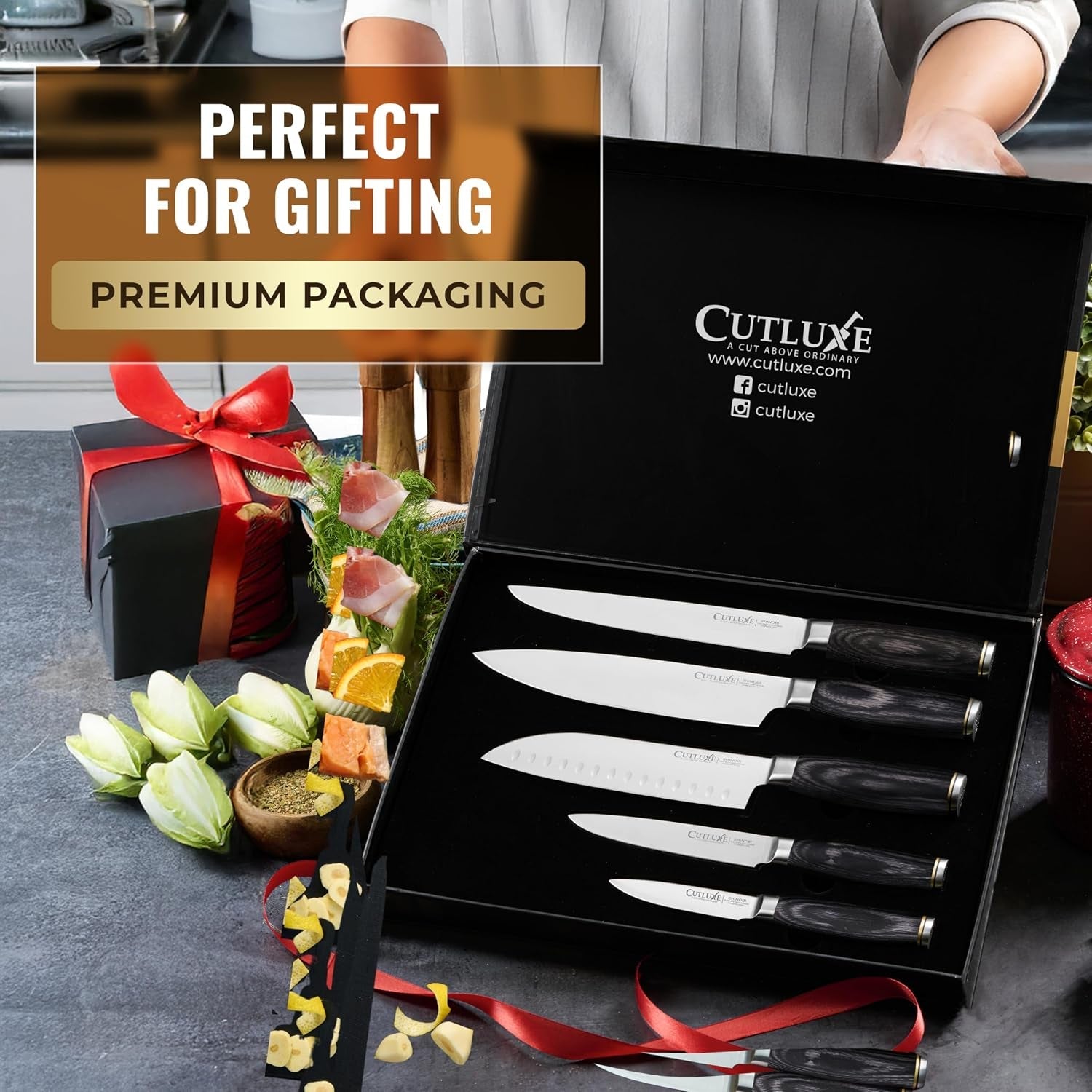 5-piece-chef-knife-set-ultra-sharp-japanese-kitchen-knives-high-carbon-stainless-steel-blades-full-tang-pakkawood-handles-shinobi-series