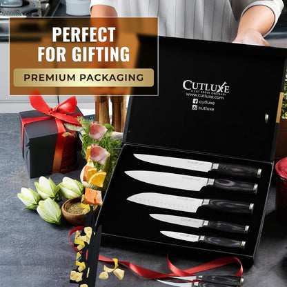5-Piece Chef Knife Set – Ultra Sharp Japanese Kitchen Knives3
