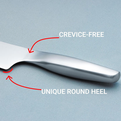6.3-Inch Santoku Knife, Ultra-Sharp, Premium Japanese Carbon Steel, Lightweight, Ergonomic & Award-Winning Design6