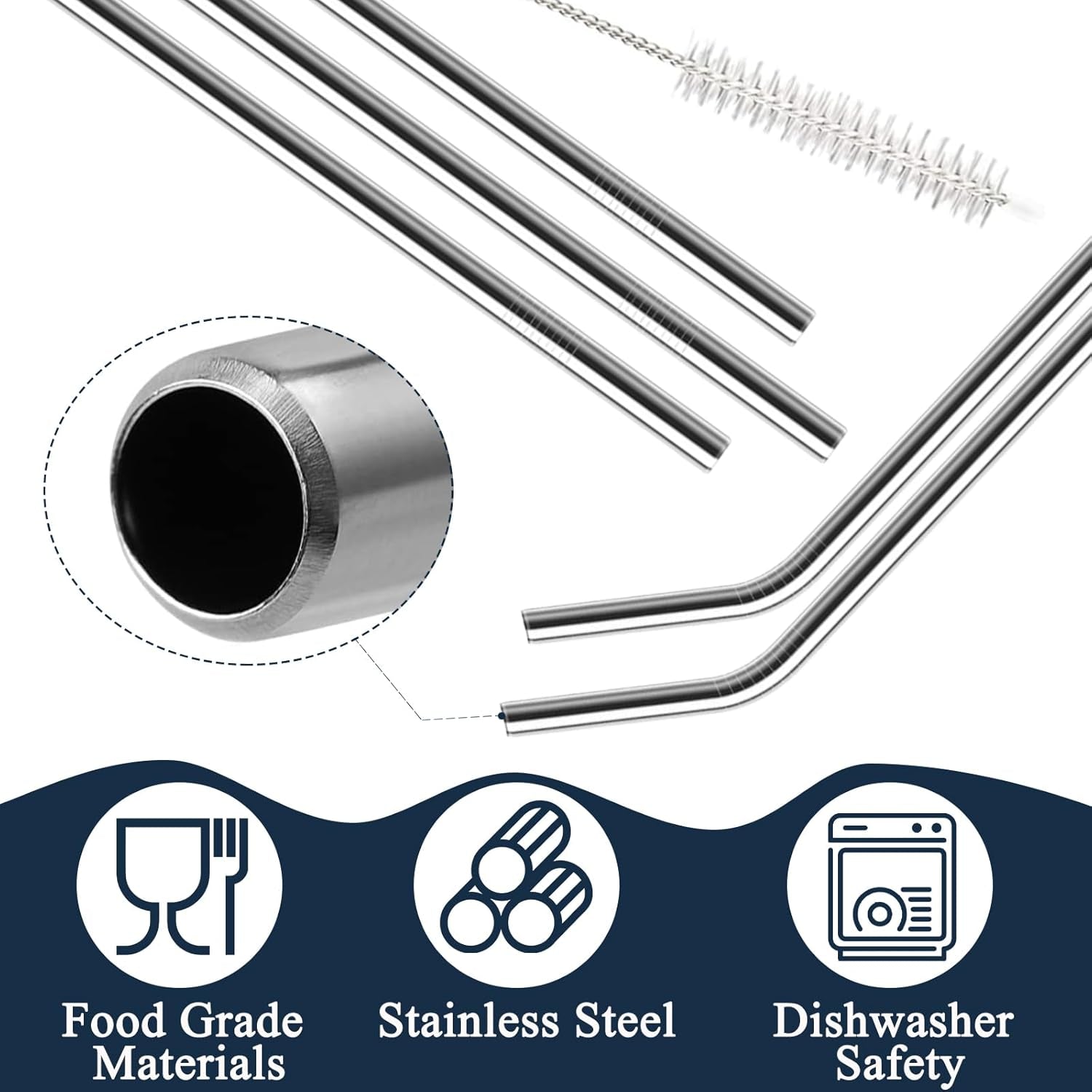 12-pack-of-reusable-stainless-steel-metal-straws-3-straight-3-bent-10-5-inch-and-3-straight-3-bent-8-5-inch-metal-straws-with-2-cleaning-brushes-for-20-24-30-oz-tumbler-dishwasher-safef