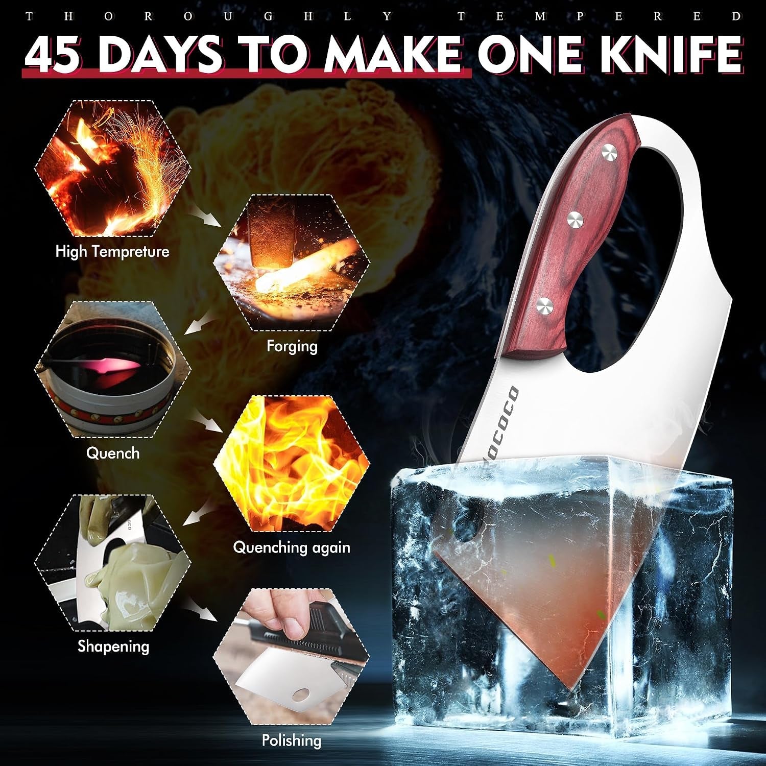 effort-saving-meat-cleaver-red-wood-easy-handle-chef-knife