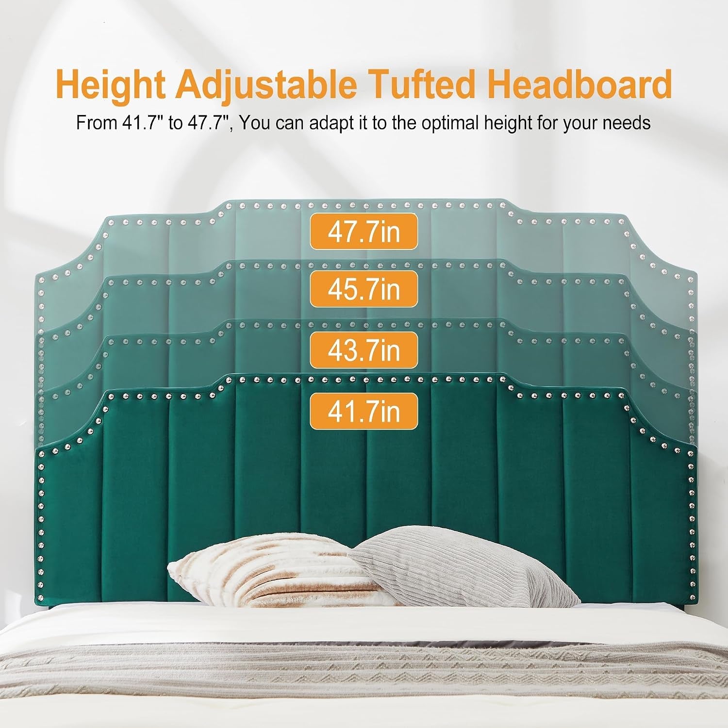 full-size-velvet-upholstered-platform-bed-frame-with-nailhead-trim-tufted-height-adjustable-headboard-full-bed-with-wooden-slats-mattress-foundatio-no-box-spring-needed-under-bed-storage