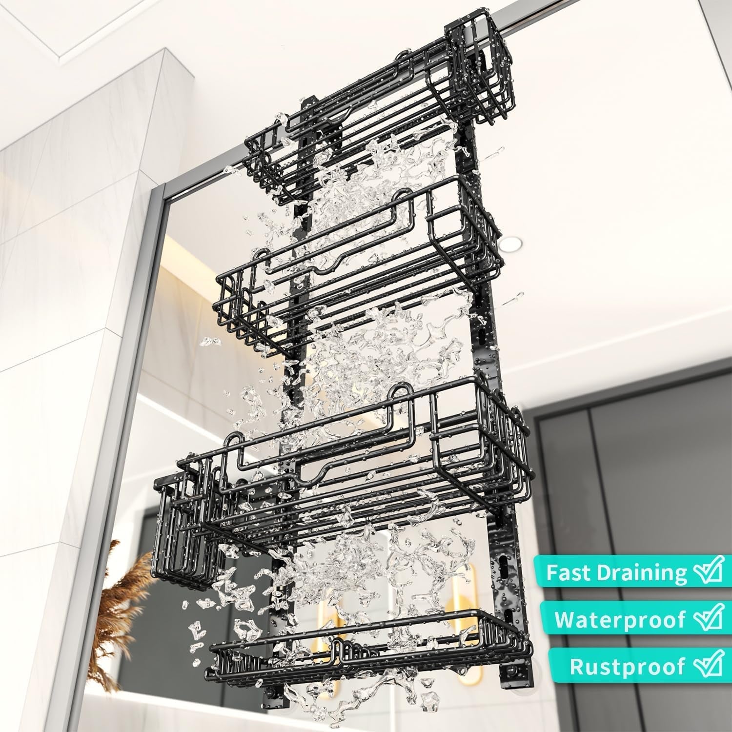 over-the-door-shower-caddy-4-tier-hanging-shower-organizer-with-22-hooks-and-2-toothbrush-holders-no-drilling-adjustable-hanging-shelves-for-bathroom-black