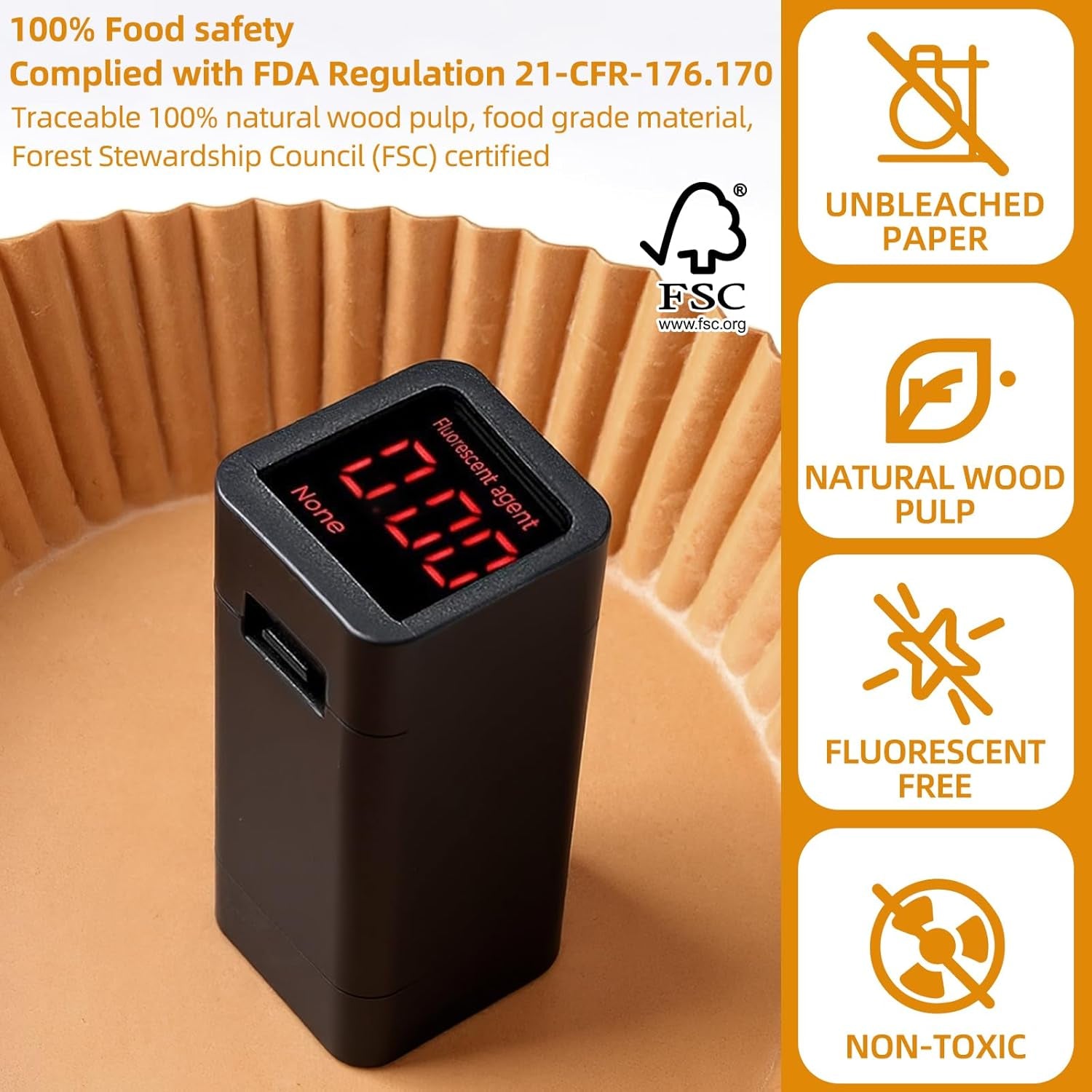 air-fryer-paper-liners-for-4-qt-5-qt-6-qt-8-3-on-top-compatible-with-ninja-chefman-cosori-instant-pot-and-other-4q-6qt-airfryer-thickened-square-disposable-liner