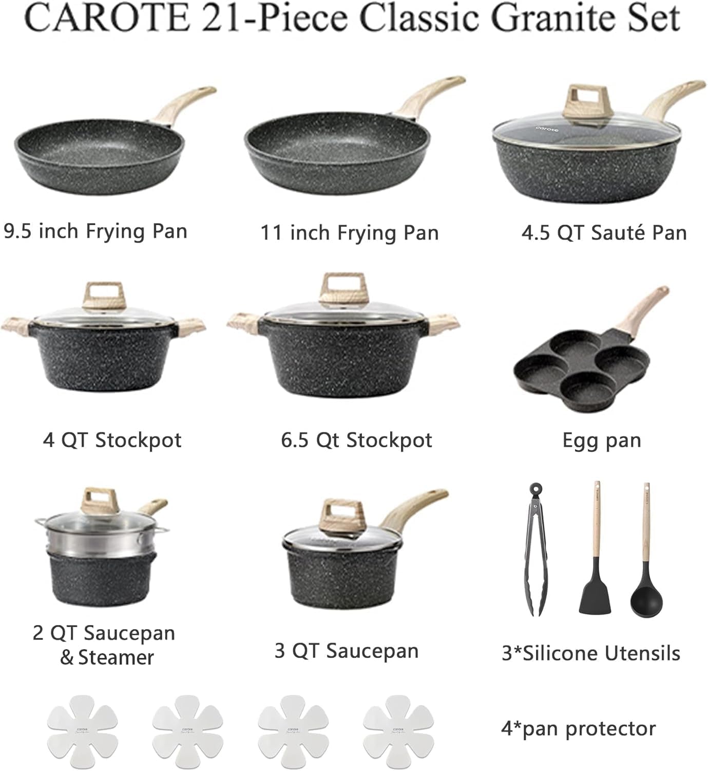 21pcs-nonstick-pots-and-pans-set-cookware-sets-with-egg-pan-induction-kitchen-cooking-set-easy-clean-even-heating-stay-cool-handle-induction-compatible