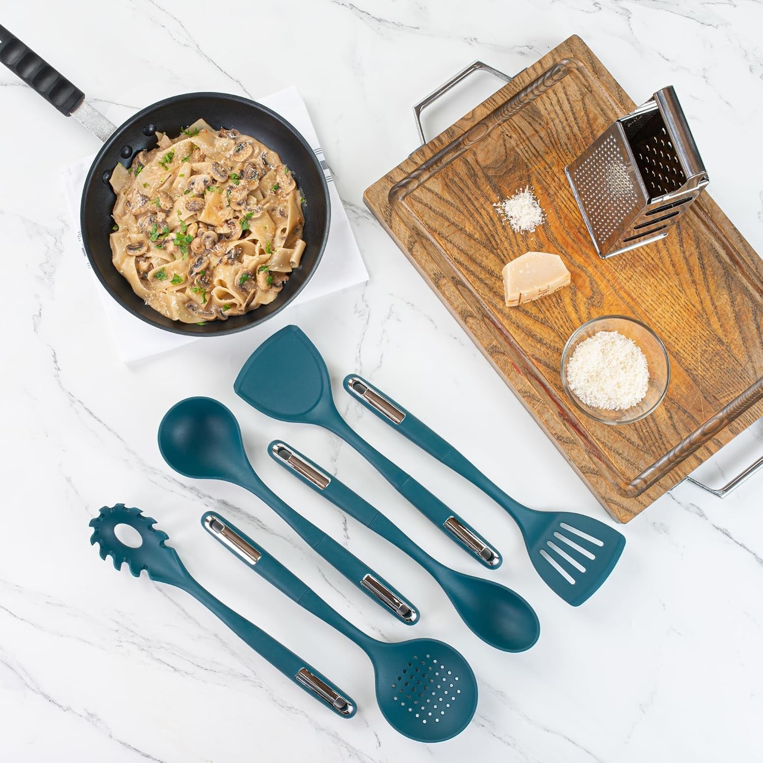 silicone-utensil-set-pack-of-1-non-slip-handle-6-piece-kitchen-tool-set-heat-resistant-dishwasher-friendly-cooking-accessories-durable-teal-cooking-utensils