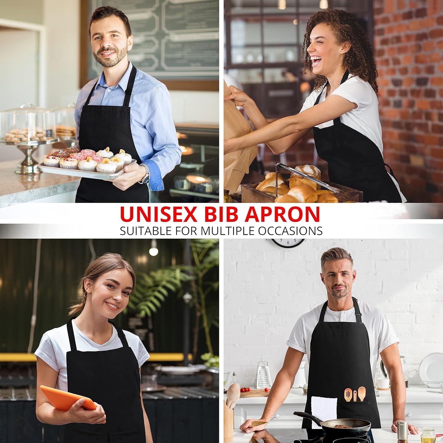 2-pack-bib-apron-adjustable-with-2-pockets-water-and-oil-resistant-cooking-kitchen-chef-apron-for-women-men