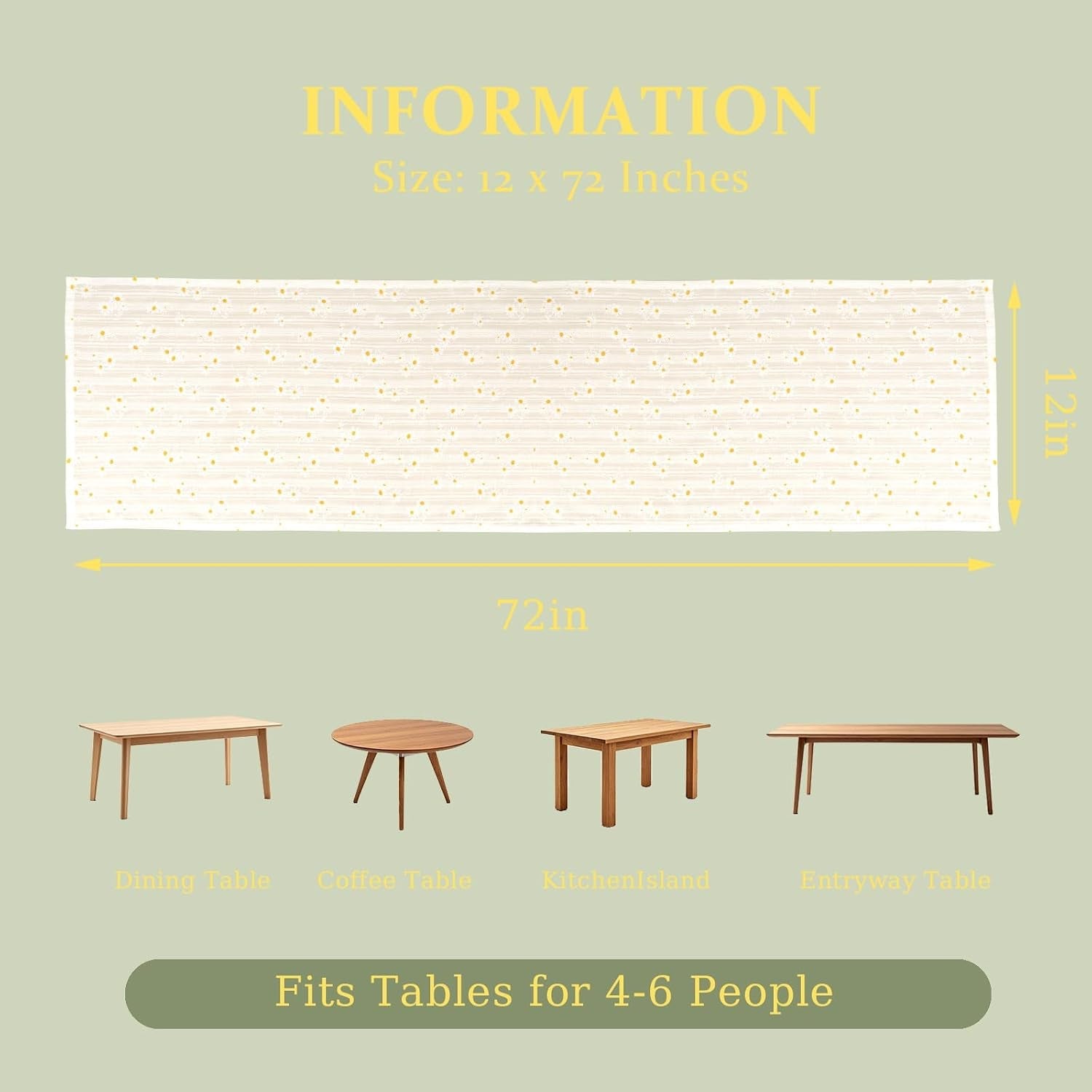 light-yellow-floral-cotton-table-runner-boho-table-decor-12-x72-farmhouse-rustic-autumn-thanksgiving-dining-room-kitchen-wedding-holiday-decor-bohemian-dresser-scarf-home-decor