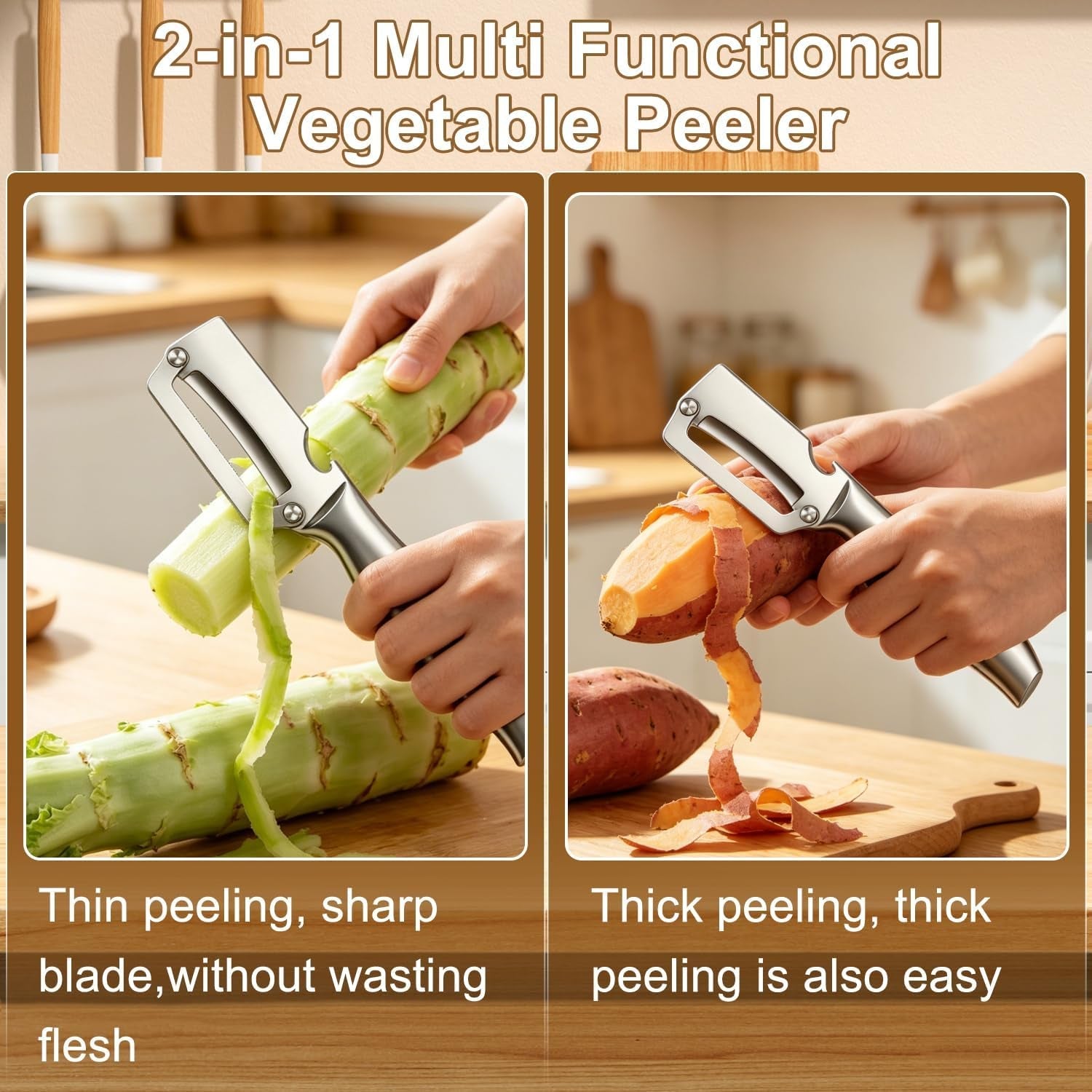 2pc-multi-functional-vegetable-peeler-for-kitchen-2026-new-stainless-steel-peeler-with-wooden-handle-and-bottle-opener-2-in-1-stainless-steel-kitchen-tool-for-fruit-apple-potato-pumpkin-slicersliver