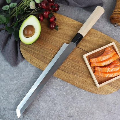 Meat Cleaver, 9 Inch Japanese Knife Sashimi Salmon Sushi Knives Thickened Blade Fish Filleting Cooking Knives Chef Meat Cleaver1