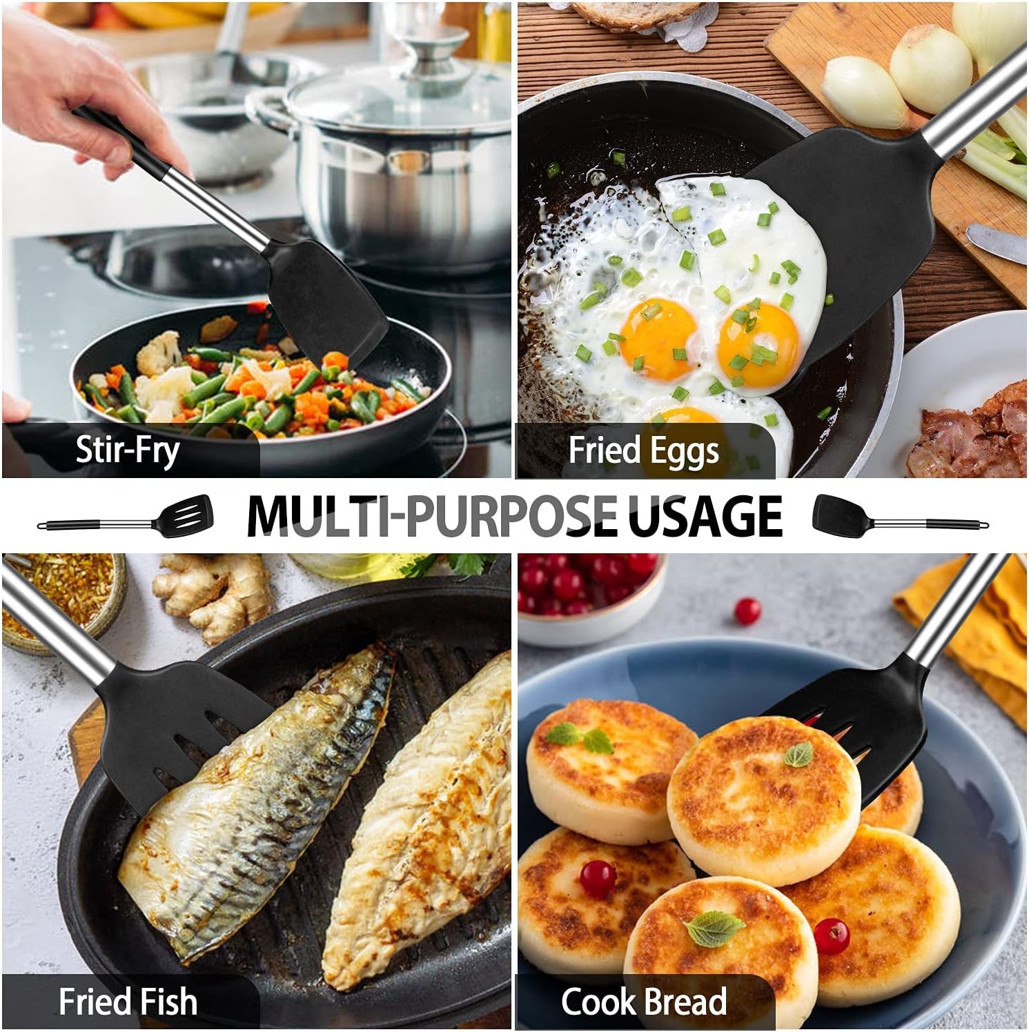 silicone-cooking-spatulas-and-spoons-stainless-steel-kitchen-utensils-set
