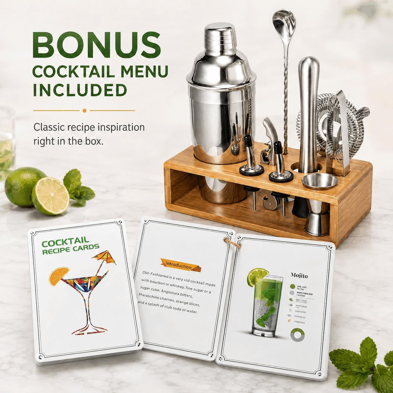 cocktail-shaker-set-18-8-food-grade-stainless-steel-mixology-bartender-kit-10-piece-bar-tools-with-stylish-bamboo-stand-rust-proof-dishwasher-safe-professional-martini-shaker-gift-for-men-dad