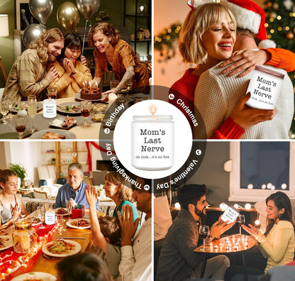 Gifts for Mom from Daughter Son, Best Mom Gifts, Funny Mom, Birthday Thanksgiving for Mom Stepmother Adoptive Mother, Mom'S Last Nerve6