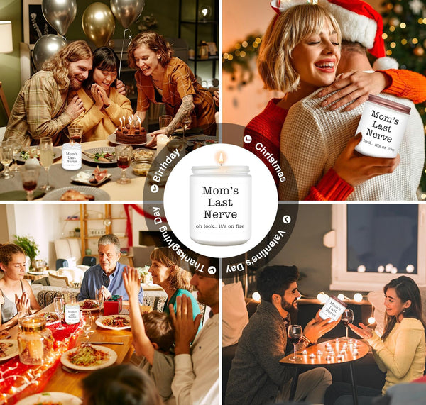 Gifts for Mom from Daughter Son, Best Mom Gifts, Funny Mom, Birthday Thanksgiving for Mom Stepmother Adoptive Mother, Mom'S Last Nerve6
