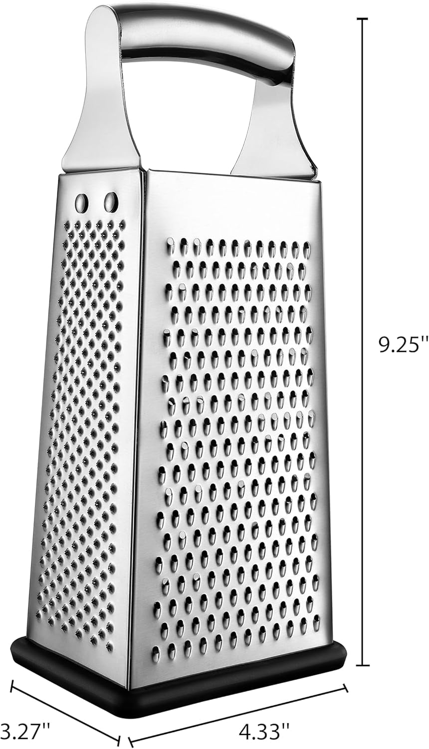 stainless-steel-cheese-grater-large-box-grater-for-kitchen-4-sided-handheld-vegetable-shredder-kitchen-food-grater-for-cheese-potato-carrot-ginger-veggie-dishwasher-safe
