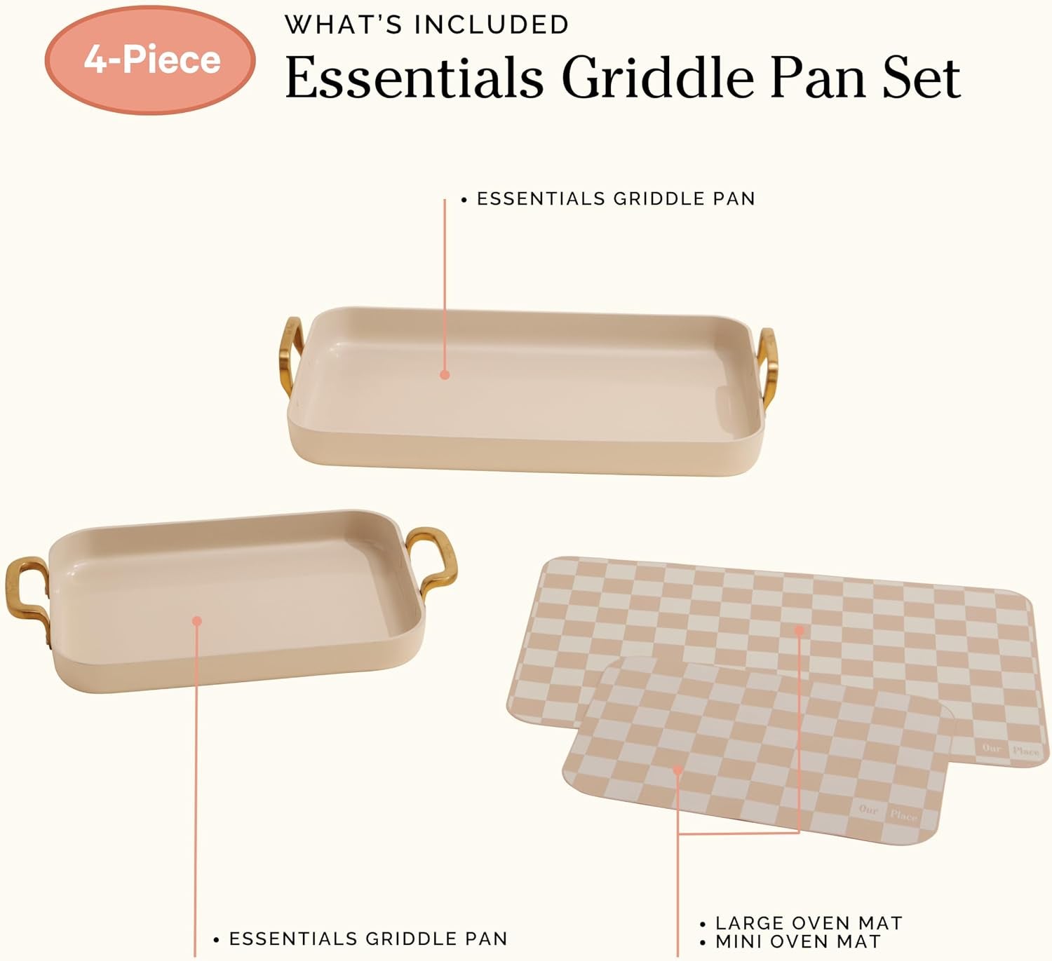 our-place-essentials-griddle-pan-set-4-piece-nonstick-ceramic-cookware-pfas-free-ceramic-griddle-pan-for-stove-top-standard-and-mini-pans-reusable-silicone-oven-mats-oven-safe-to-450-f