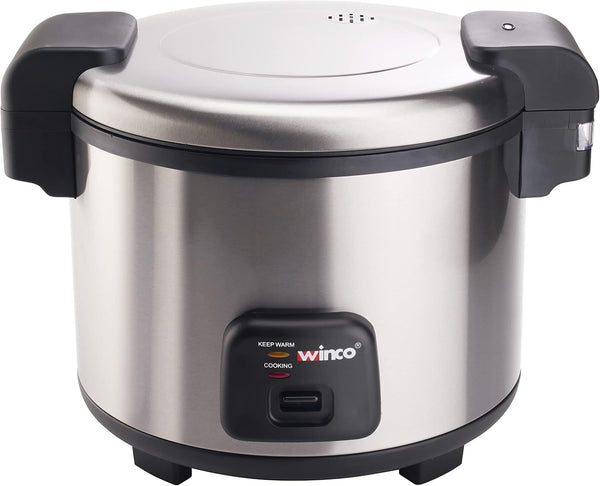 30 Cup Commercial-Grade Electric Rice Cooker, S | 1550W Power, Foodservice, Great for Rice, Batch Cooking and Buffets1