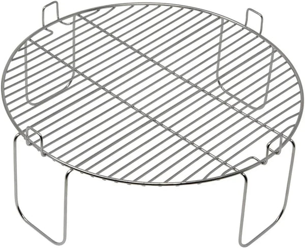 4 Inch Stainless Steel Grill Rack Compatible with Nuwave® Oven Pro, Primo, Nutrichef, Black Decker | Reversible Grate Accessory for Cooking, Baking, Cooling in Infrared Kitchen Convection Toaster Oven1