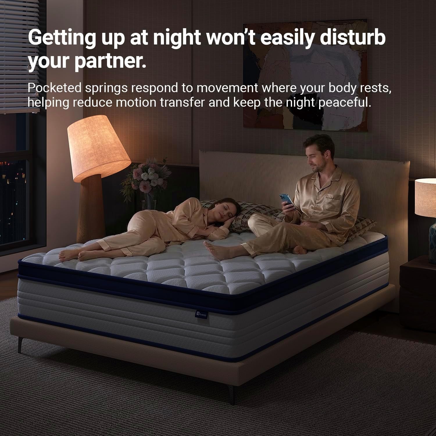 sleepsphere-12-inch-queen-mattress-queen-size-mattresses-with-smart-coil-spring-technology-for-pressure-relief-breathable-cover-motion-isolation-certipur-us-certified-bed-mattress-in-a-box