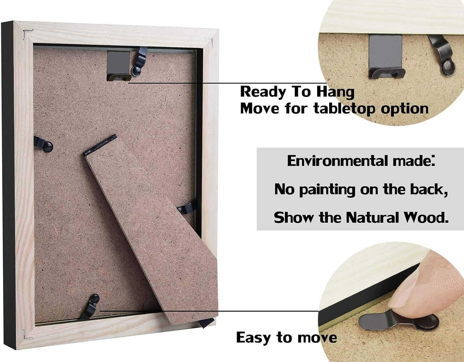 5x7-black-picture-frames-natural-solid-wood-environmental-paint-photo-frame-for-table-or-wall-decorate-4-pack