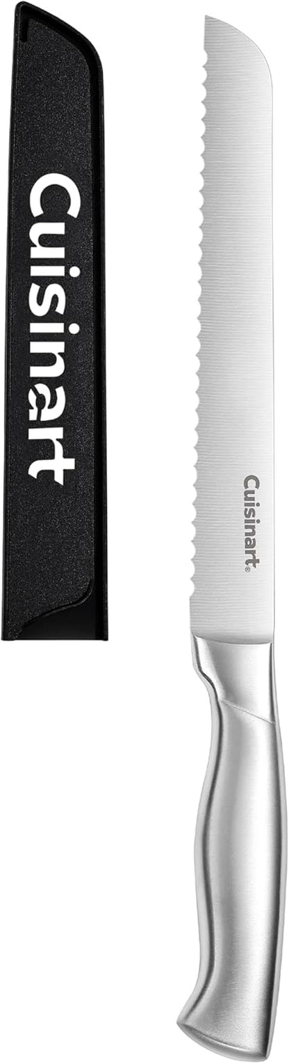 8" Stainless Steel Bread Knife with Blade Guard1