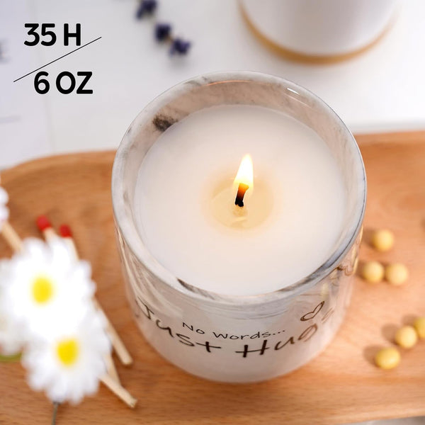 Sympathy Gifts for Loss of Loved One - Bereavement Gift for Loss of Mother Child Thinking of You Gift for Women Hug Candle Grief Present Cheer up Gifts for after Surgery Condolence Get Well Soon5