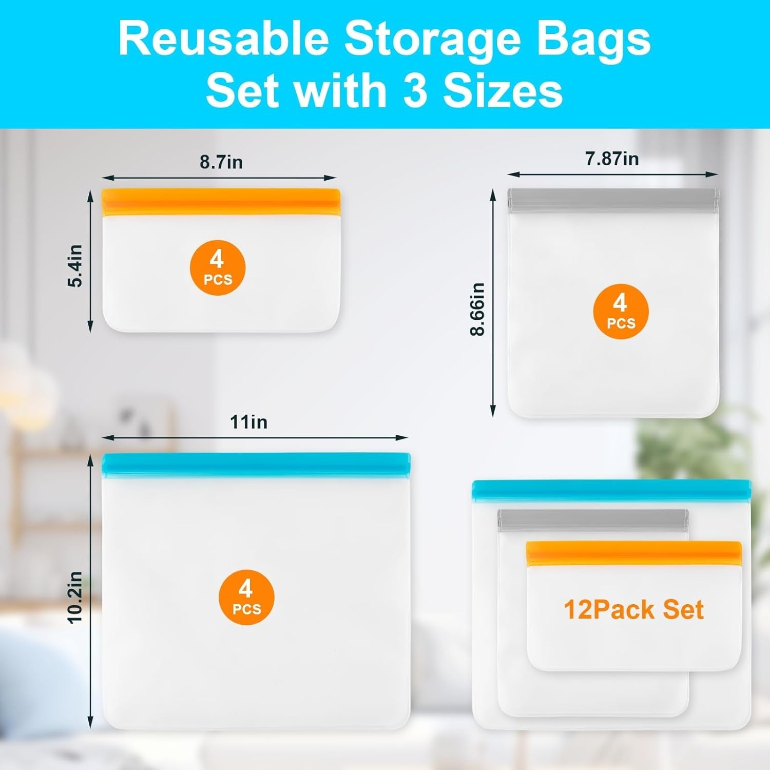 12-pack-reusable-freezer-bags-dishwasher-safe-leakproof-food-storage-bags-silicone-bags-for-food-storage-home-organization-4-reusable-snack-bags-4-sandwich-bags-4-gallon-freezer-bags