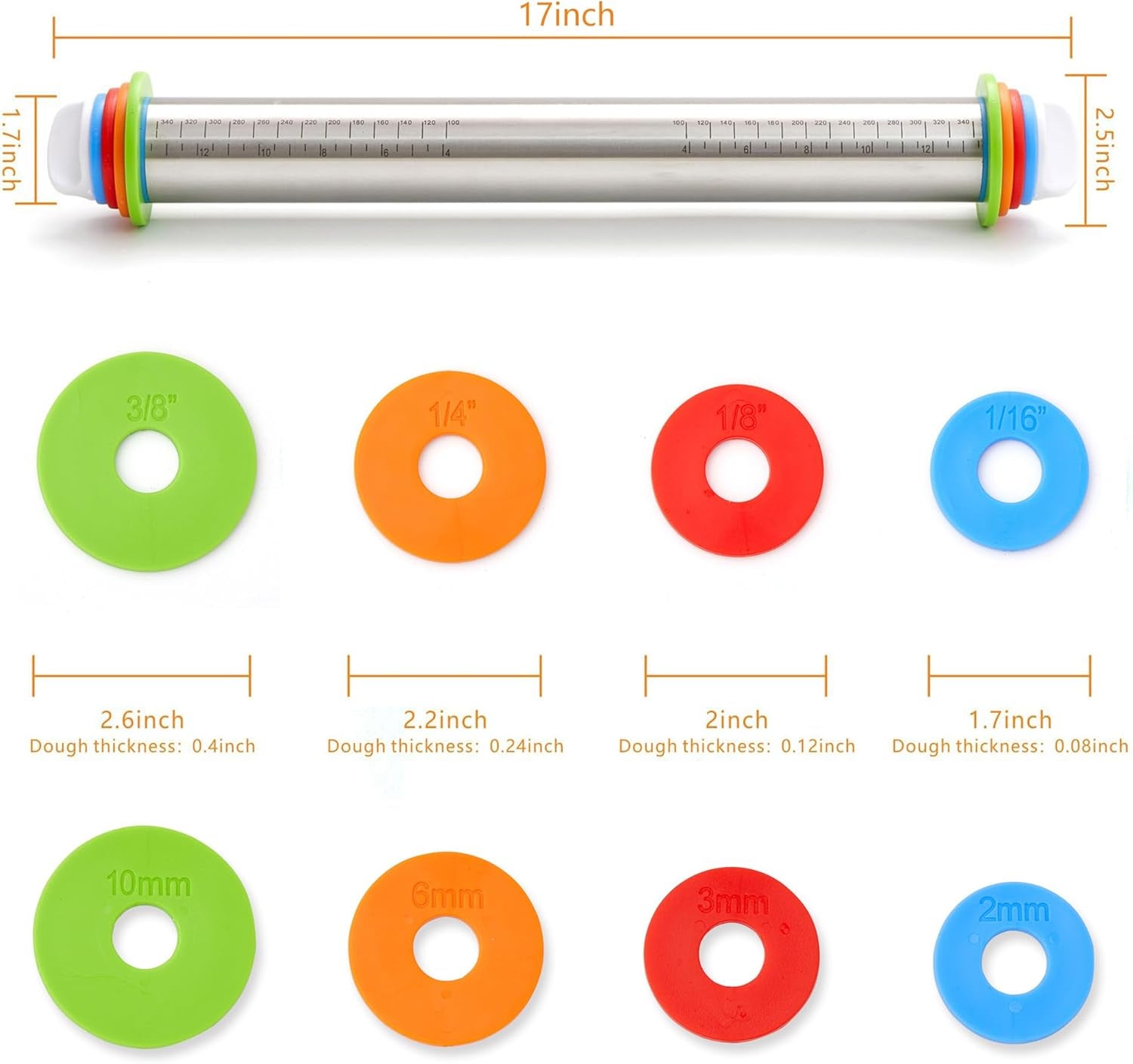 rolling-pin-with-thickness-rings-17-adjustable-stainless-steel-rolling-pins-for-baking-dough-roller-for-fondant-pizza-pie-pasta-cookies-cakes-kitchen-baking-supplies
