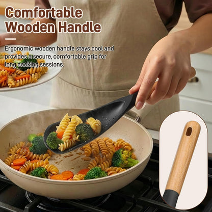 3 PACK Cooking Spoon Spatula for Nonstick Cookware, Heat Resistant Silicone7