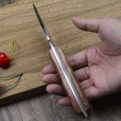 Meat Cleaver, 4.5 Inch Stainless Steel Forged Knife Handmade Kitchen Chinese Chef Meat Slicing Knives6