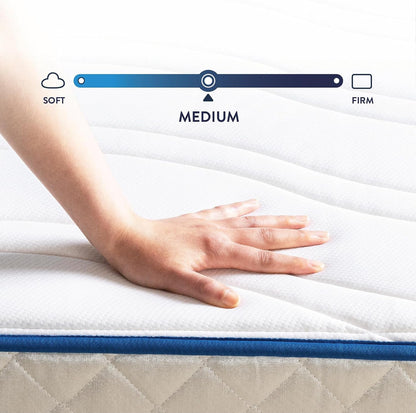8 Inch Bonnell Spring Hybrid Mattress, Tight Top, Certified Safe Foams & Fabric, Mattress in a Box, Twin XL5