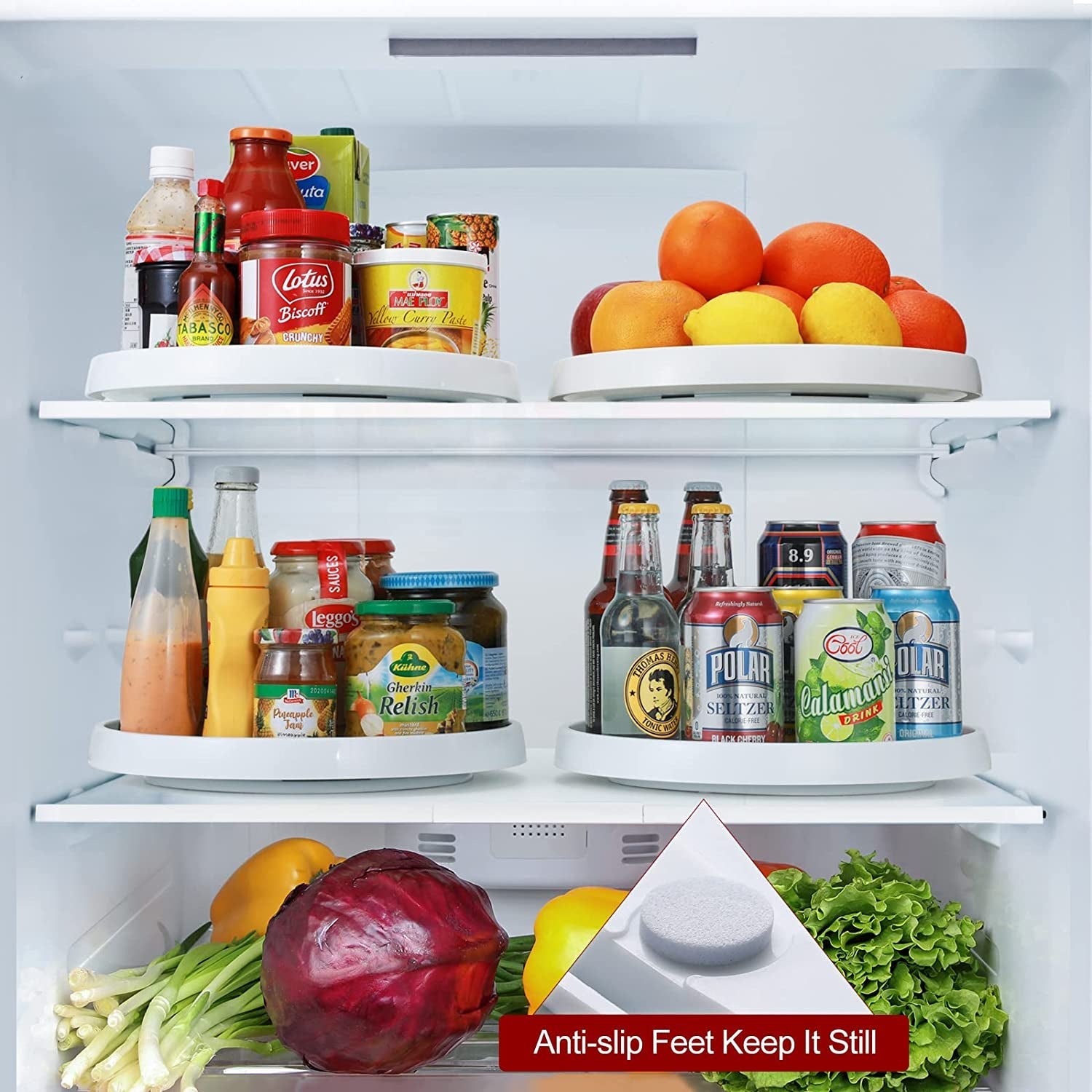 set-of-4-10-inch-non-skid-lazy-susan-organizers-turntable-rack-for-cabinet-pantry-organization-and-storage-kitchen-fridge-bathroom-makeup-vanity-countertop-under-sink-organizing-spice-rack