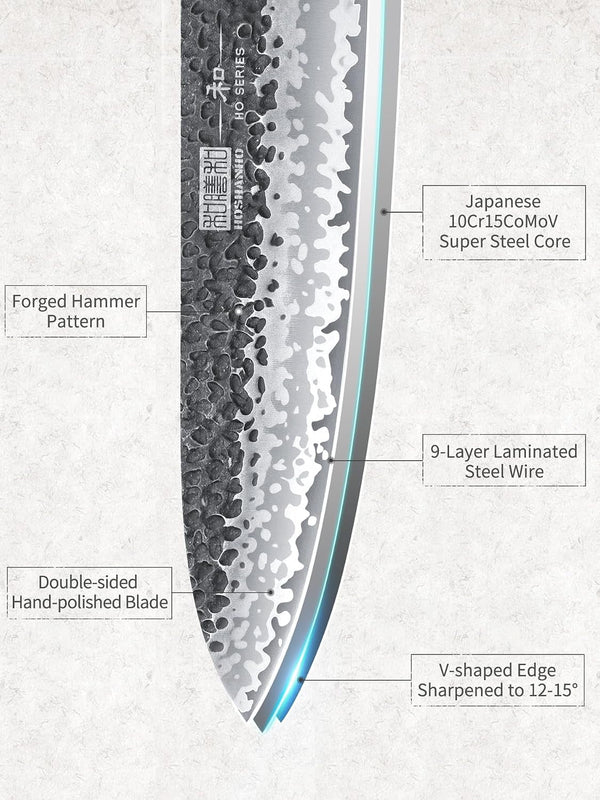 8 Inch Gyuto Chef Knife, Ultra Sharp Japanese Kitchen Knife2