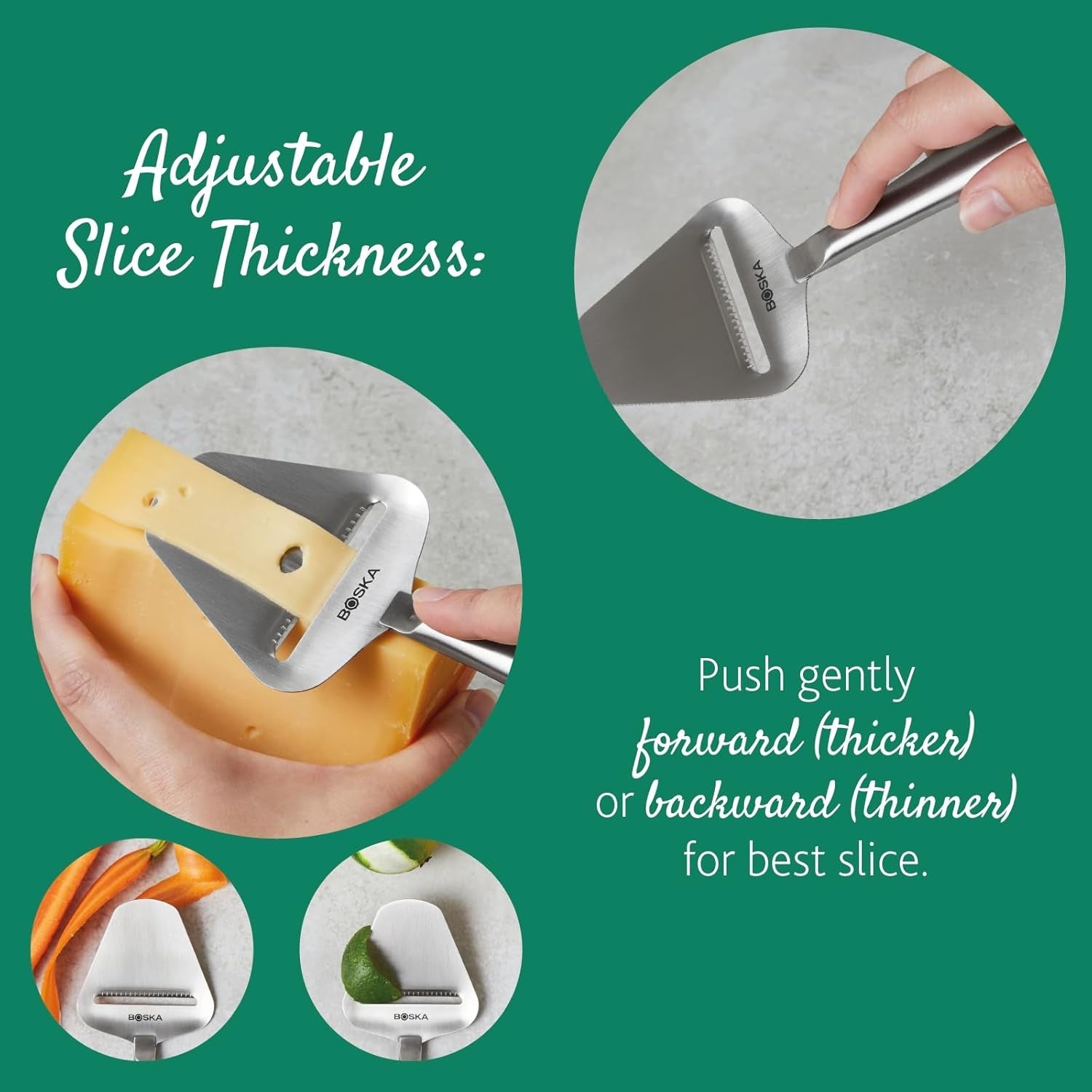 boska-stainless-steel-cheese-slicer-copenhagen-for-all-types-of-cheese-multi-functional-cheese-slicer-handheld-slicer-silver-non-stick-dishwasher-safe-for-kitchen-cooking