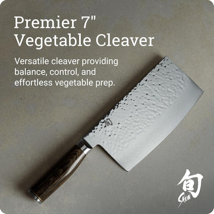 Shun Premier 7" Vegetable Cleaver2