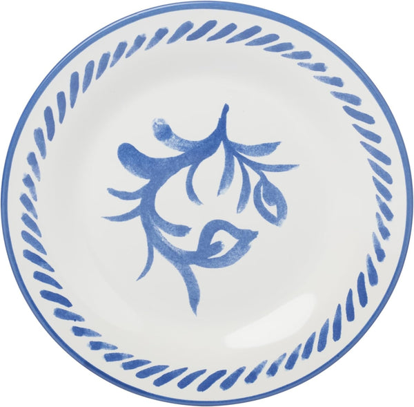 Solear Blue Stoneware 12-Piece Dinnerware Set for 44