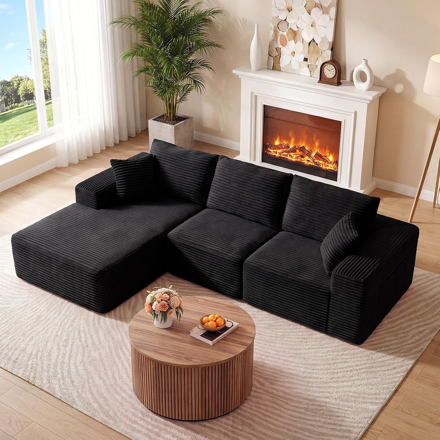 110-boneless-cloud-sectional-couch-for-living-room-l-shaped-3-seater-modular-corduroy-sofa-with-chaise-deep-seated-oversized-boneless-couches-compressed-sofa-in-a-box-no-assembly-black