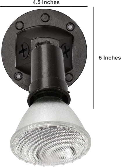 Satco SF76/521 One Light Outdoor Heavy Duty Cast Aluminum Durable Weather Proof Security Flood Light , Bronze3
