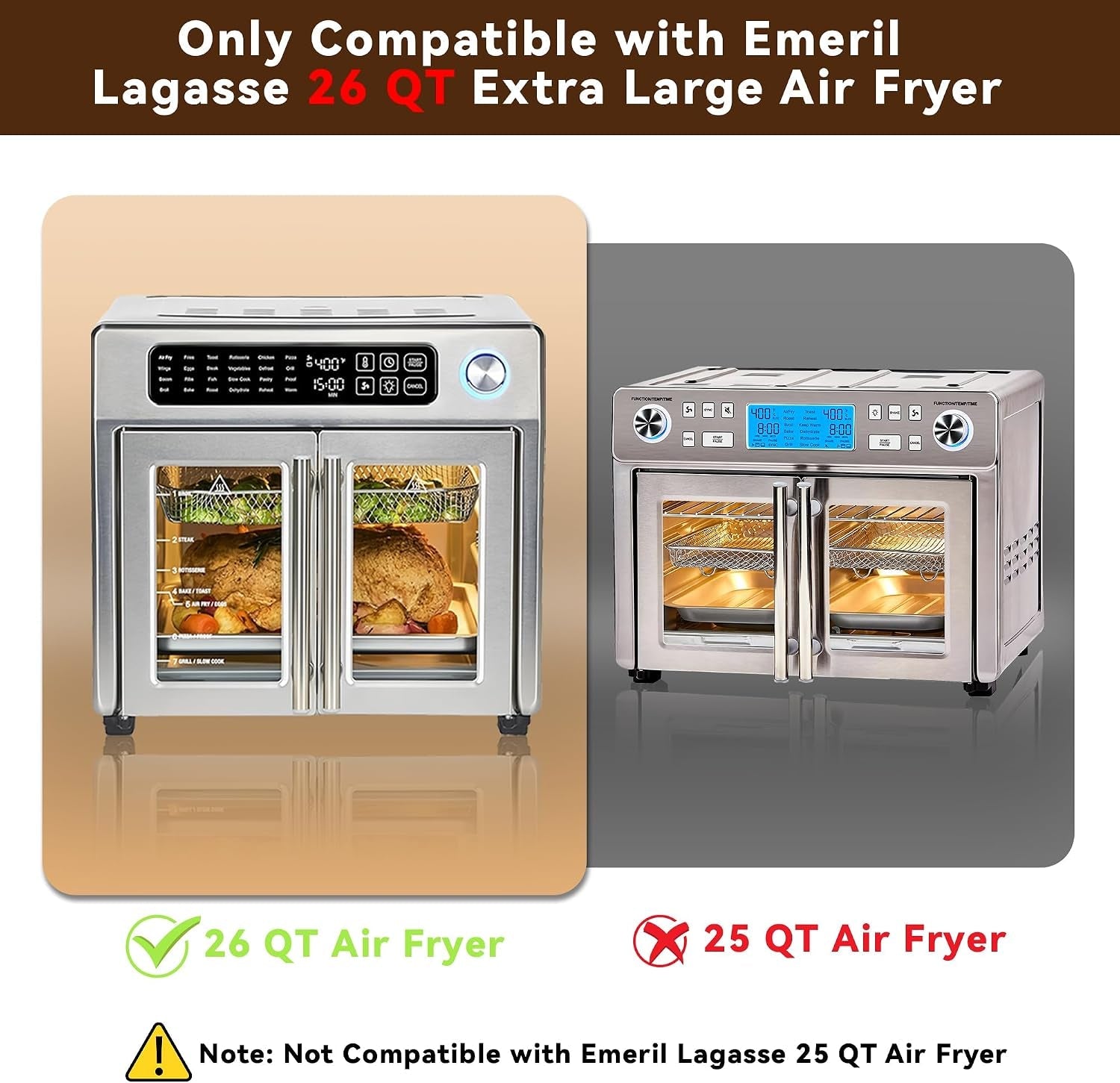 120pcs-air-fryer-liners-disposable-for-emeril-lagasse-26qt-air-fryer-unbleached-non-stick-parchment-paper-sheets-accessories-for-emeril-lagasse-french-door-360-air-fryer-26qt-toaster-oven