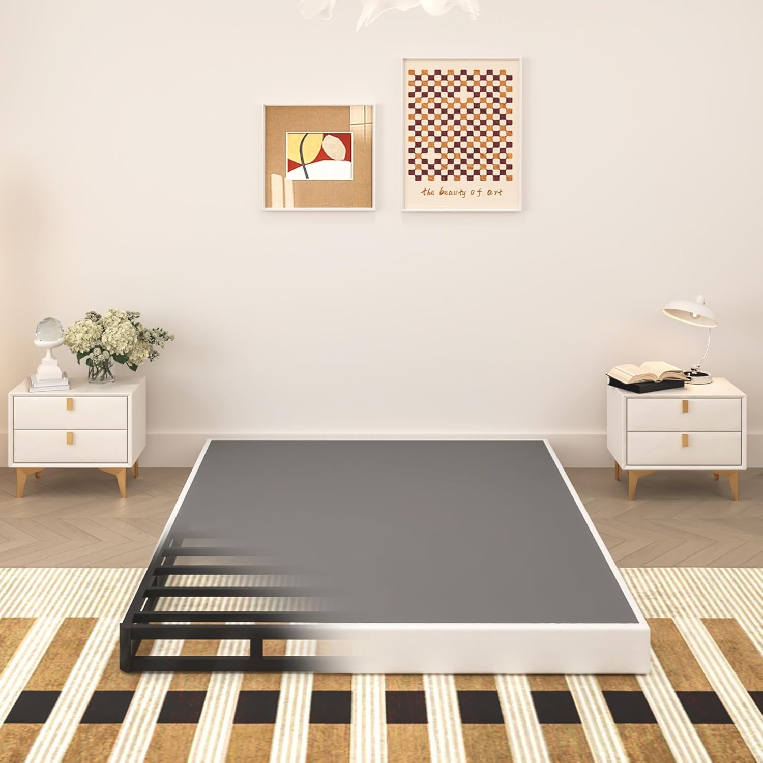 5-inch-box-spring-for-queen-bed-heavy-duty-metal-mattress-foundation-3000-lbs-capacity-low-profile-noise-free-easy-assembly-with-fabric-cover