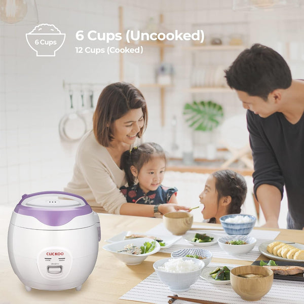 Cuckoo Electric Heating Rice Cooker CR-0671V (Violet/White)2