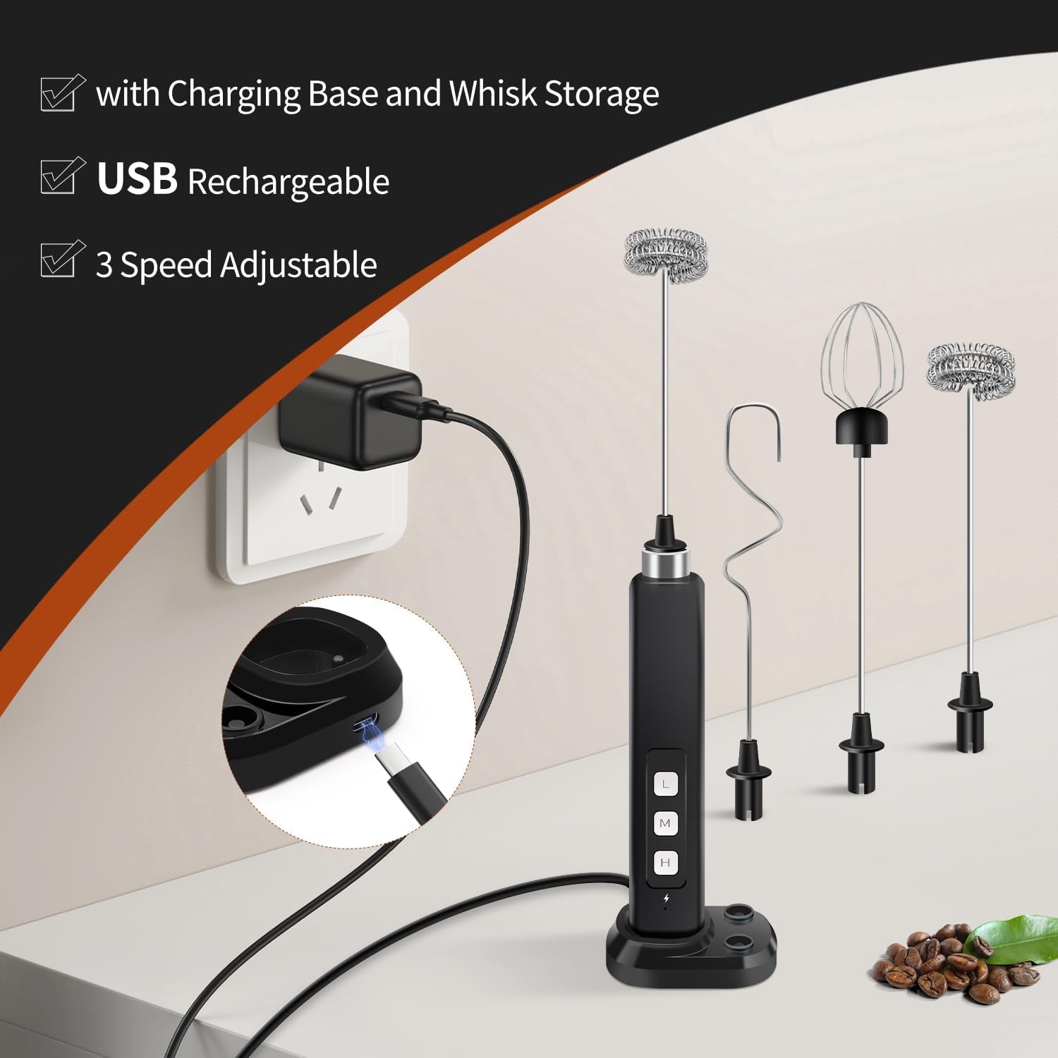 rechargeable-milk-frother-handheld-with-3-detachable-stainless-whisks-3-speed-adjustable-drink-mixer-mini-frother-wand-for-coffee-matcha-protein-shakes-with-charging-base-and-whisk-storage