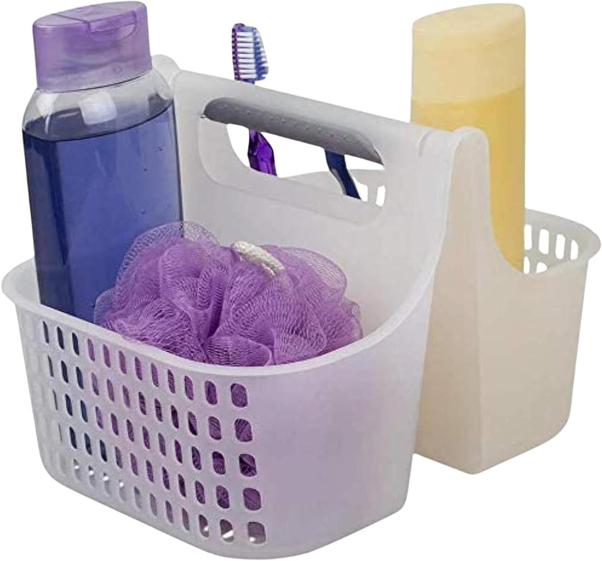 2-compartment-soft-grip-plastic-shower-caddy-organizer-with-handle