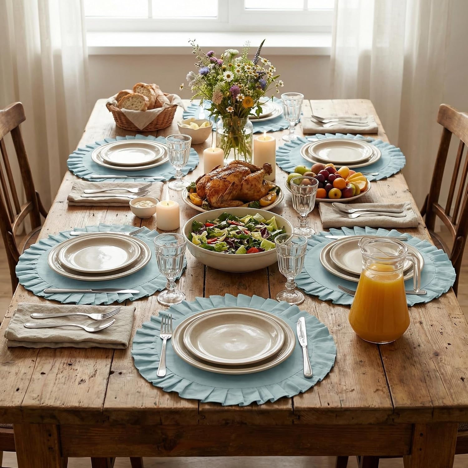 4-pcs-100-cotton-ruffled-round-placemats-14-5-inch-washable-table-mats