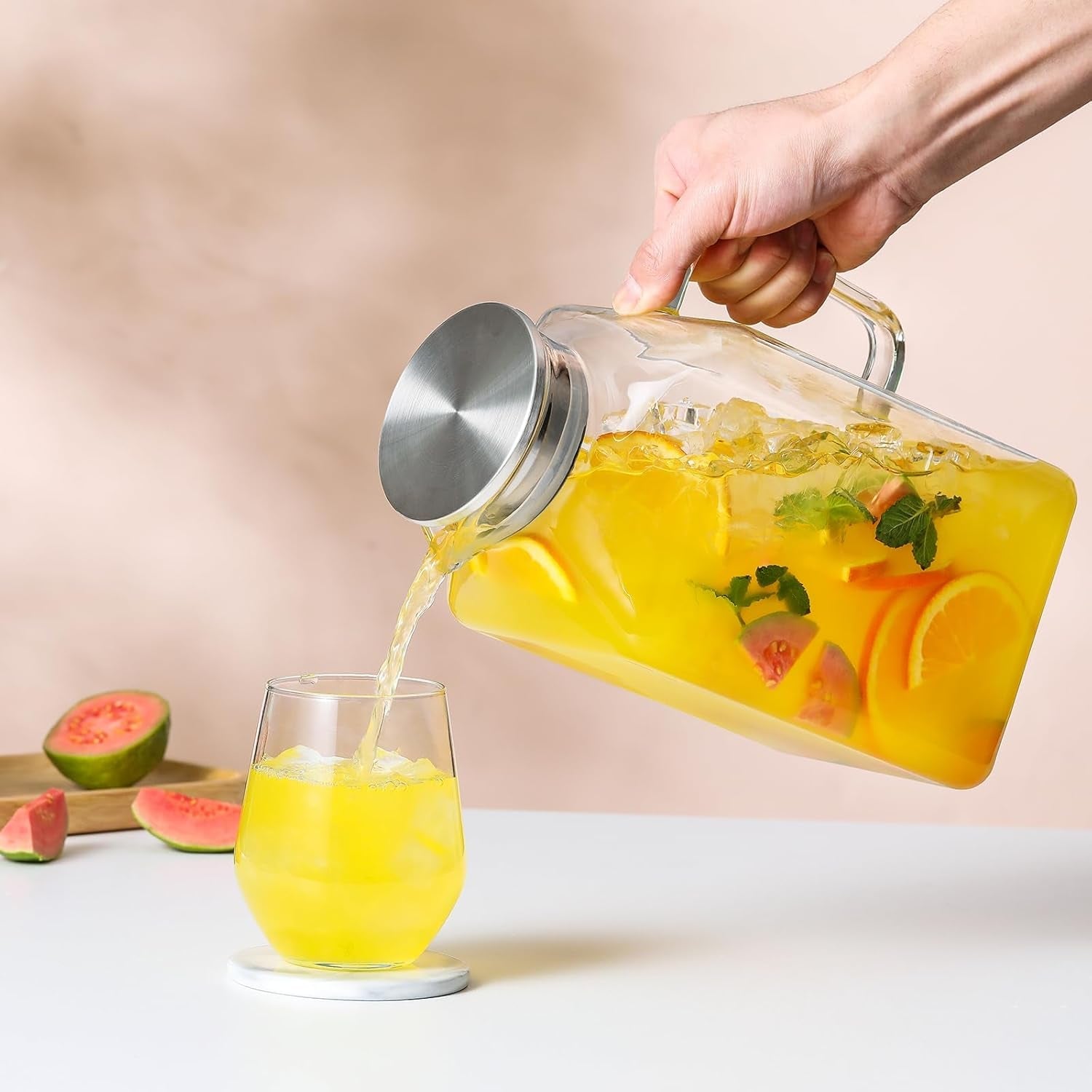 1-gallon-square-glass-pitcher-with-lid-and-spout-borosilicate-glass-carafe-for-hot-cold-drink-water-pitchers-with-handle-for-fridge-extra-large-jug-for-iced-tea-coffee-juice-beverage