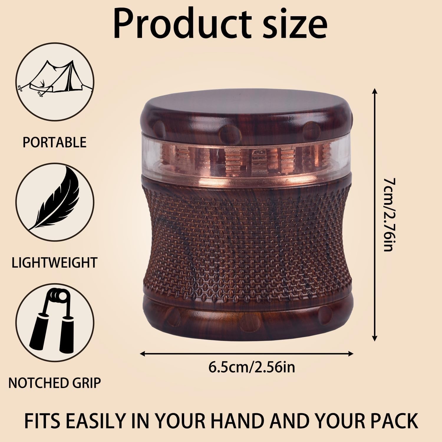 manual-kitchen-spice-grinder-aluminum-seasoning-grinder-for-pepper-chili-rosemary-dried-culinary-spices-durable-metal-construction-compact-kitchen-tool-dark-brown