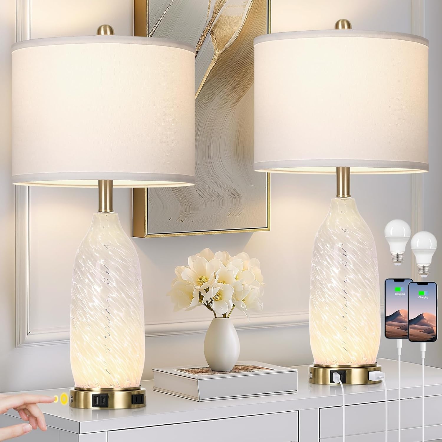 26-modern-clear-glass-table-lamps-set-of-2-nightstand-lamp-with-usb-a-c-ports-ac-outlet-bedside-lamps-with-3-way-dimmable-touch-control-night-light-for-bedroom-living-roombulbs-included