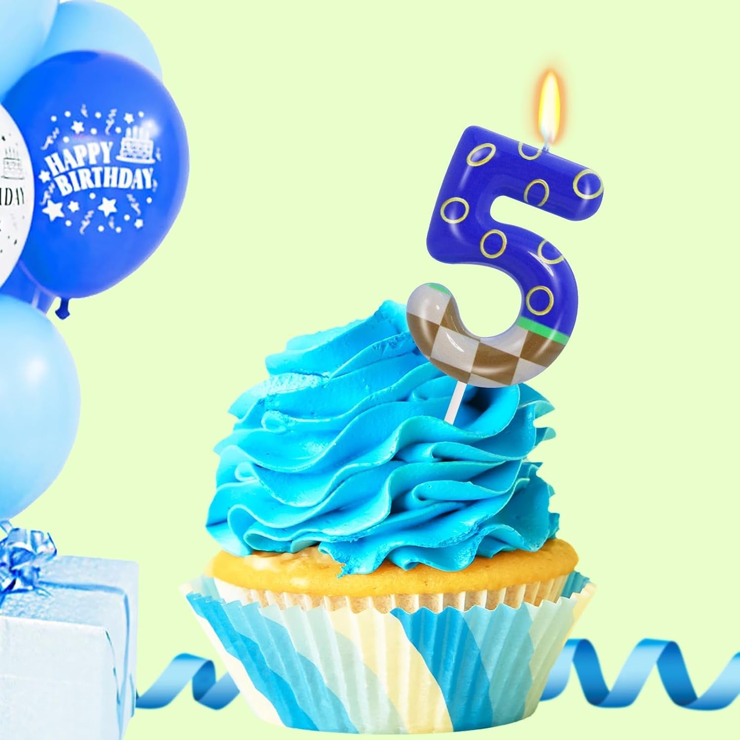 golden-rings-blue-number-5-candle-hedgehog-birthday-decorations