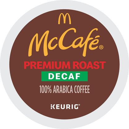 Premium Roast Decaf Coffee, Single Serve Keurig K-Cup Pods, Decaffeinated, 96 Count (4 Packs of 24)11