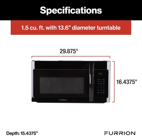 ® -  Over-The-Range Convection RV Microwave Oven - 1.7 Cu. Ft., Stainless Steel #FMCM15A-SS2